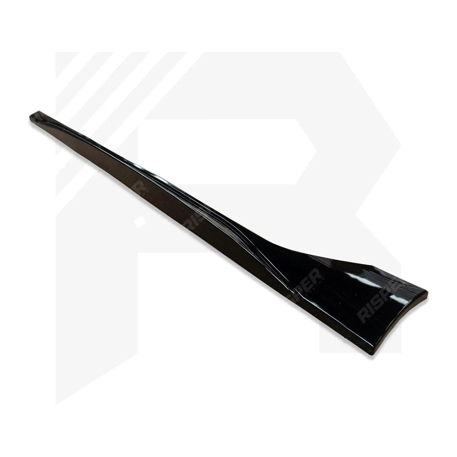 VW Golf MK8 Standard 'R' Style Side Skirts in Gloss Black