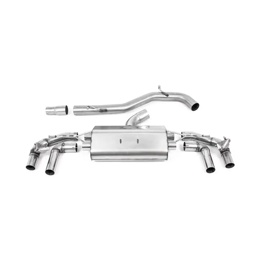 VW Golf R MK8 - Milltek Sport Particulate Filter Back Exhaust System