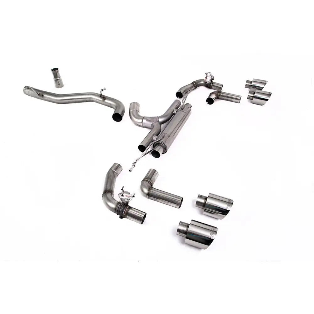 VW Golf R MK8 - Milltek Sport Particulate Filter Back Exhaust System