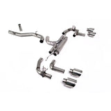 VW Golf R MK8 - Milltek Sport Particulate Filter Back Exhaust System