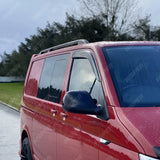 VW T5 – T6 – Short Wheelbase (SWB) Aluminium Roof Bars in Black