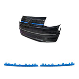 VW T6 Transporter 2015 - 2019 Front Upper 2 - Piece Clip In Grille Streamer