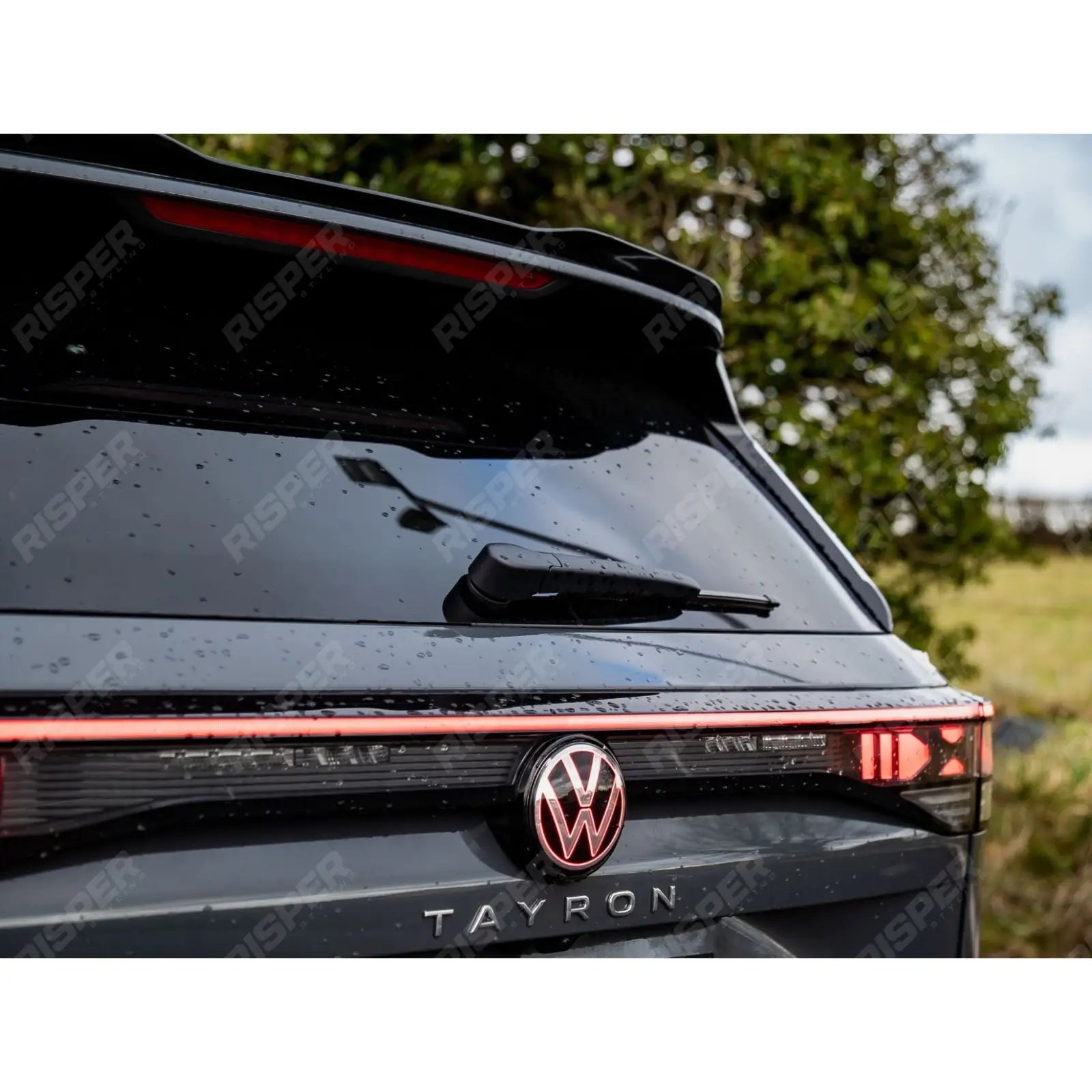VW Tayron 2025 On Rear Spoiler In Gloss Black Rear Spoilers