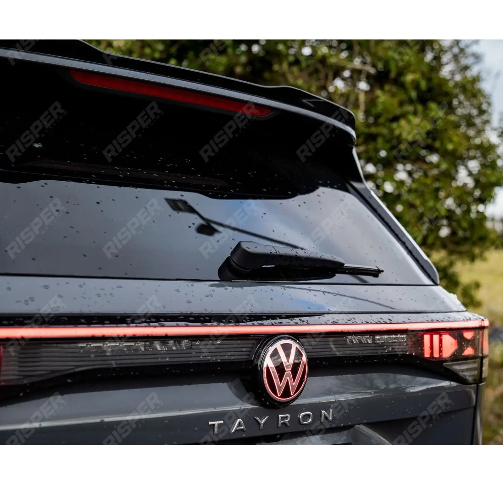 VW Tayron 2025 On Rear Spoiler In Gloss Black Rear Spoilers