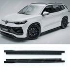 VW Tayron MK1 2025 On Side Skirts In Gloss Black Side Skirts