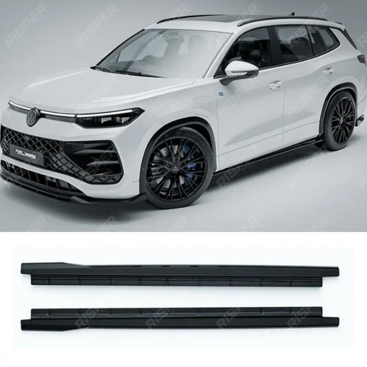 VW Tayron MK1 2025 On Side Skirts In Gloss Black Side Skirts