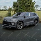 VW Tayron MK1 2025 On Side Skirts In Gloss Black Side Skirt Splitters