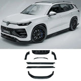 VW Tayron R-Line 2025 On Aero Body Kit In Gloss Black Aero Kit