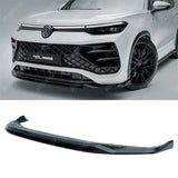 VW Tayron R-Line MK1 2025 On Front Splitter In Gloss Black Front Splitter