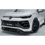 VW Tayron R-Line MK1 2025 On Front Splitter In Gloss Black Front Splitter