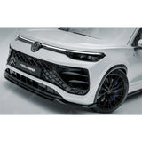 VW Tayron R-Line MK1 2025 On Front Splitter In Gloss Black Front Splitter