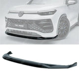 VW Tayron R-Line MK1 2025 On Front Splitter In Gloss Black Front Splitter