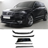 VW Tiguan MK2 R-Line 2015-2020 Aero Body Kit In Gloss Black Aero Kit