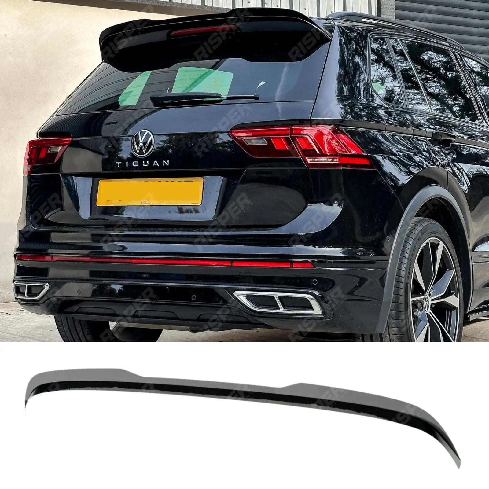 VW Tiguan R/R - Line MK2 Facelift 2020+ Spoiler Main image