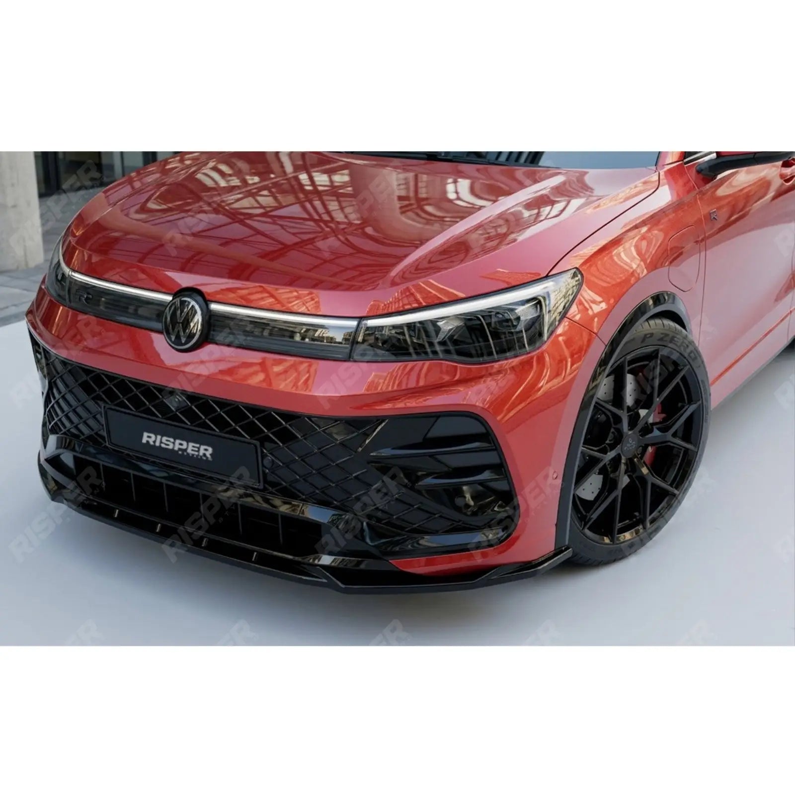 VW Tiguan R-Line MK3 2024 On Aero Body Kit In Gloss Black - Aero Kit