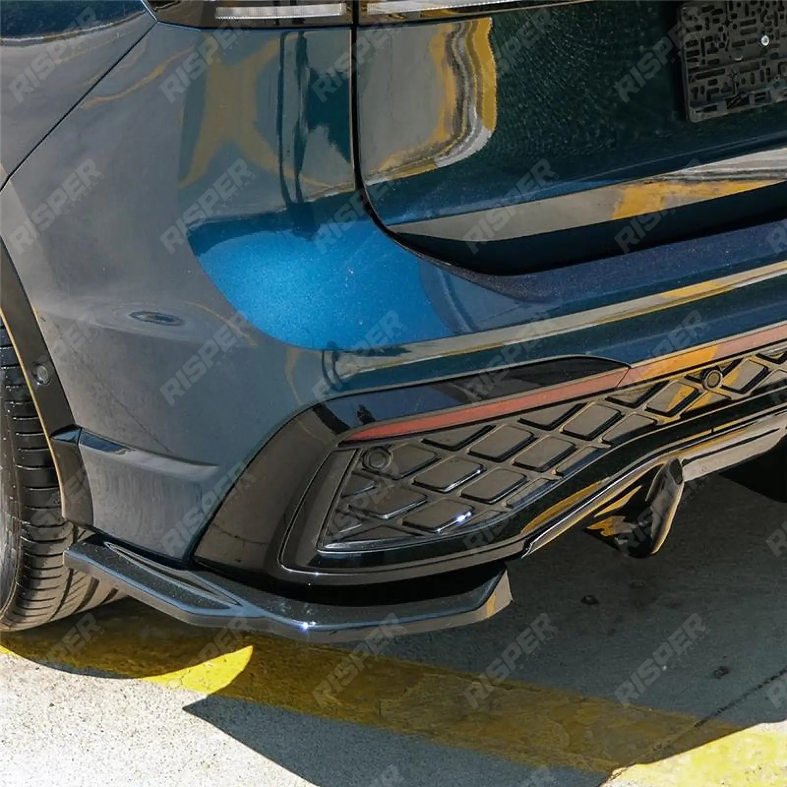 VW Tiguan R-Line MK3 2024 On Aero Body Kit In Gloss Black Aero Kit