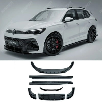 VW Tiguan R-Line MK3 2024 On Aero Body Kit In Gloss Black Aero Kit
