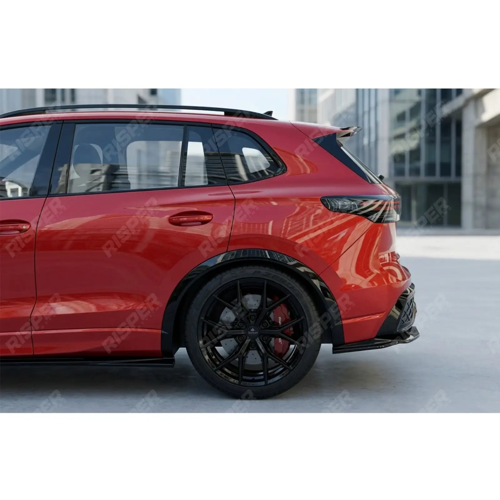 VW Tiguan R-Line MK3 2024 On Aero Body Kit In Gloss Black - Aero Kit