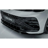 VW Tiguan R-Line MK3 2024 On Front Splitter In Gloss Black Front Splitter
