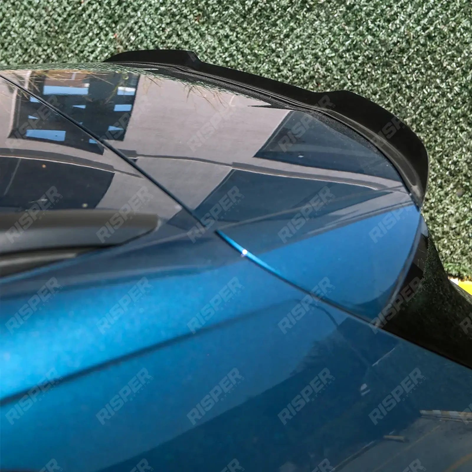 VW Tiguan R-Line MK3 2024 On Rear Spoiler In Gloss Black Rear Spoilers