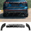 VW Tiguan R-Line MK3 2024 On Rear Valance In Gloss Black - Diffuser