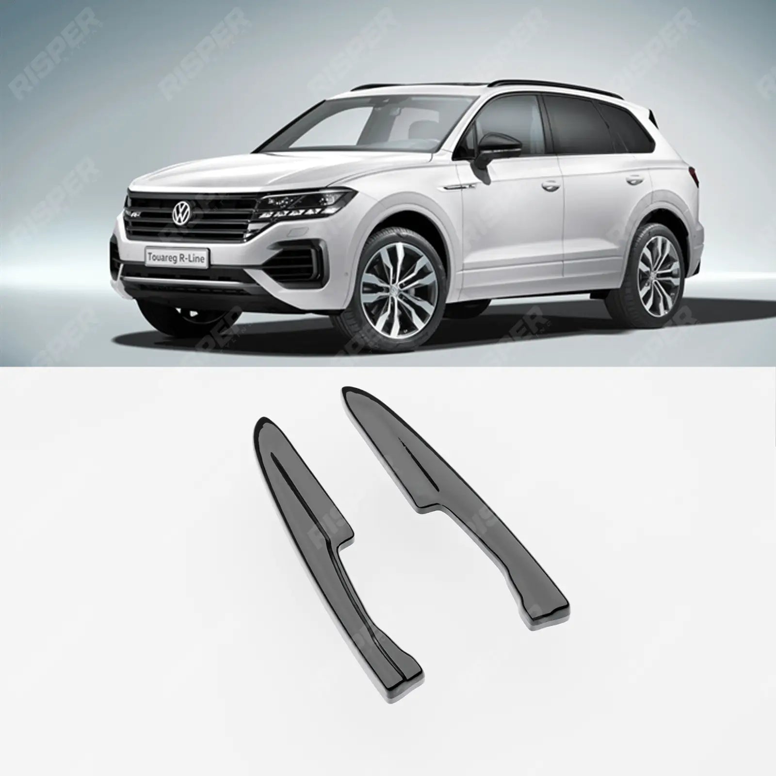 VW Touareg MK3 R - Line 2018+ Rear Side Splitters