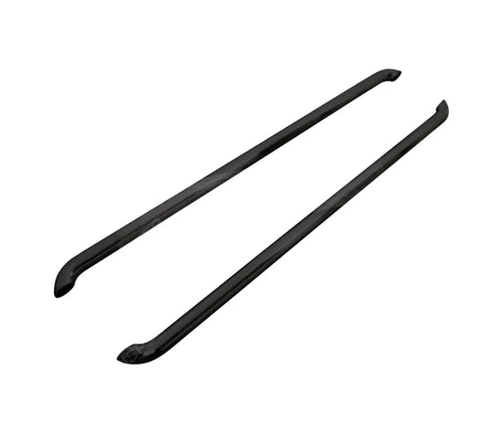 VW Transporter T5 / T6 LWB Sportline Side Bars in Gloss Black – 2.4 Inch