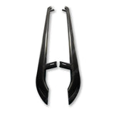 VW Transporter T5 & T6 SWB 2003 - 2023 Trapezoid Side Bars in Gloss Black