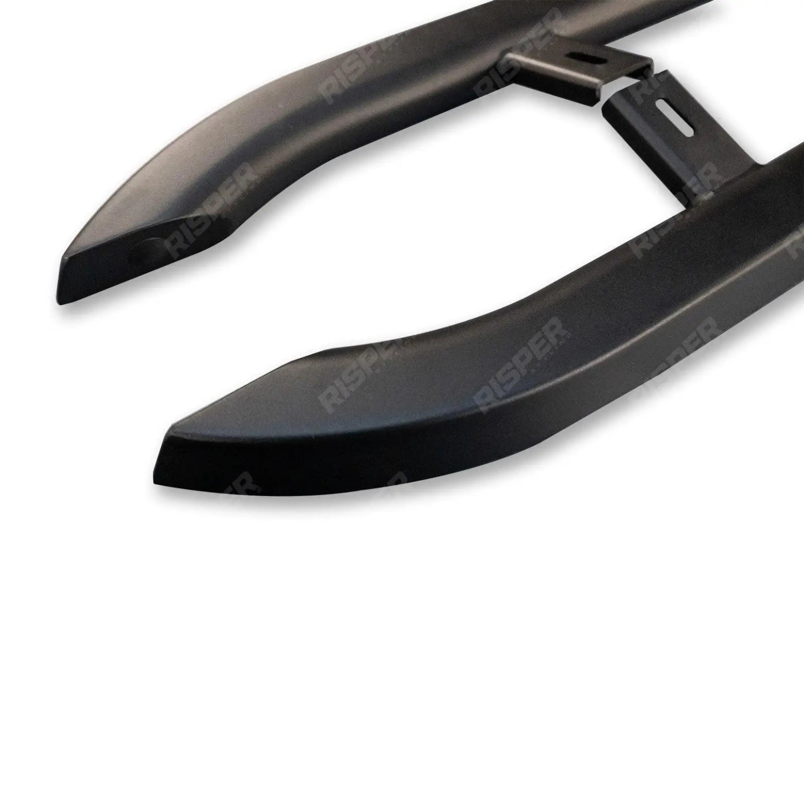 VW Transporter T5 & T6 SWB 2003 - 2023 Trapezoid Side Bars in Matt Black