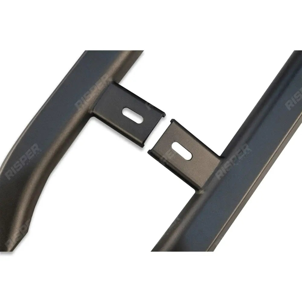 VW Transporter T5 & T6 SWB 2003 - 2023 Trapezoid Side Bars in Matt Black