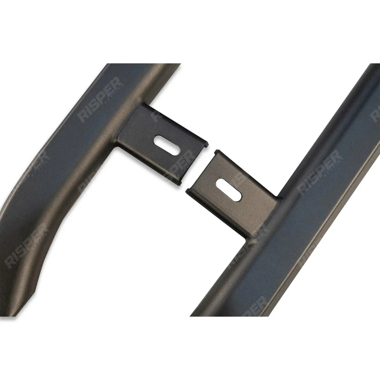 VW Transporter T5 & T6 SWB 2003 - 2023 Trapezoid Side Bars in Matt Black