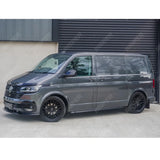 VW Transporter T6.1 Front Splitter - Gloss Black Front Splitter