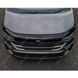 VW Transporter T7 2024 On STX Bonnet Guard Protector – Black Bonnet Guard