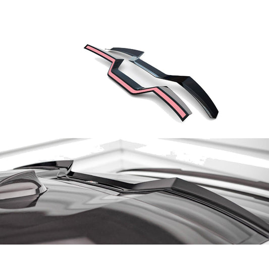 BMW X6 G06 2019+ - MAXTON REAR SPOILER CAP IN GLOSS BLACK - RisperStyling