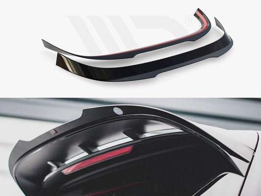 VOLKSWAGEN GOLF R-PERFORMANCE / GTI CLUBSPORT MK8 2020+ - MAXTON SPOILER CAP - GLOSS BLACK - RisperStyling
