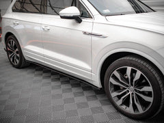 VW TOUAREG R-LINE 2018+ - MAXTON SIDE SKIRT SPLITTERS IN GLOSS BLACK - RisperStyling