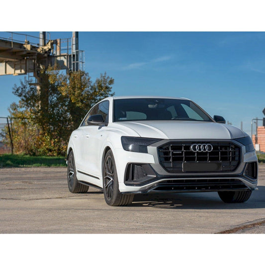 AUDI Q8 2018 ON – MAXTON SIDE SKIRT SPLITTERS – GLOSS BLACK - RisperStyling