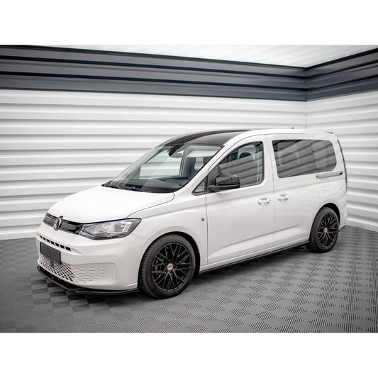 VOLKSWAGEN CADDY 2020 on - MAXTON SIDE SKIRT SPLITTERS IN GLOSS BLACK - RisperStyling