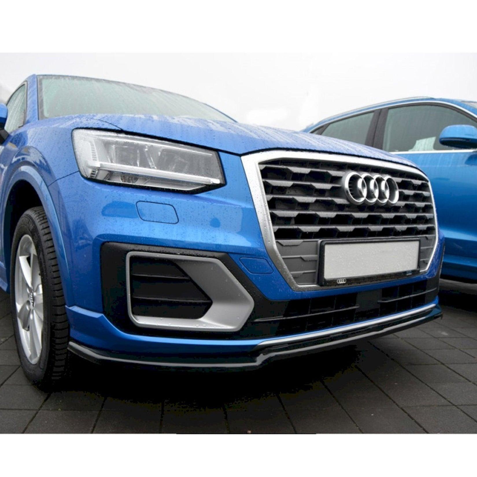 AUDI Q2 MK1 SPORT 2016+ - MAXTON FRONT SPLITTER GLOSS BLACK