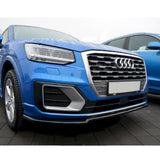 AUDI Q2 MK1 SPORT 2016+ - MAXTON FRONT SPLITTER GLOSS BLACK