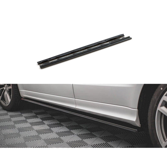 AUDI SQ5 MK1 (8R) 2012 - 2017 - MAXTON SIDE SKIRT SPLITTERS - GLOSS BLACK