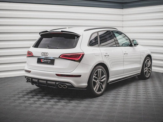 AUDI SQ5 MK1 (8R) 2012 - 2017 - MAXTON STREET PRO REAR DIFFUSER - MATTE BLACK