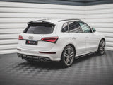 AUDI SQ5 MK1 (8R) 2012 - 2017 - MAXTON STREET PRO REAR DIFFUSER - MATTE BLACK