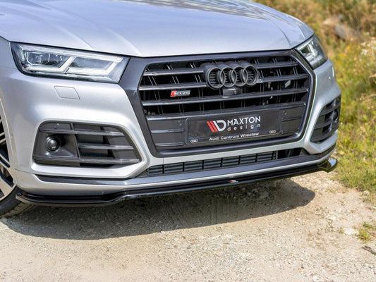 AUDI SQ5/Q5 S - LINE MK2 2017+ - MAXTON FRONT SPLITTER - GLOSS BLACK