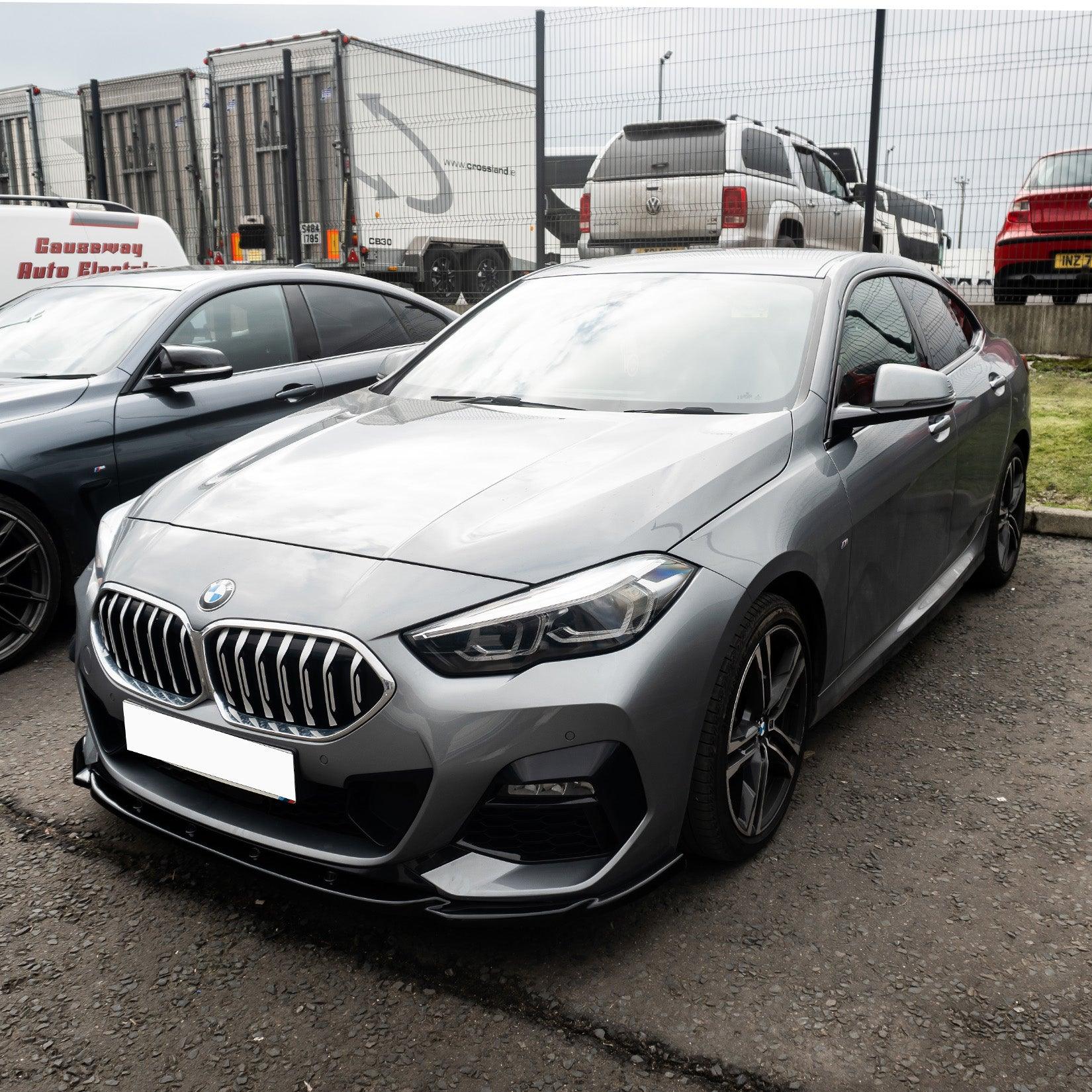 BMW 2 Series F44 Gran Coupe M Sport M235i 2019+ Gloss Black Risper Front Splitter