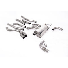 BMW 2 SERIES G42 2021+ M240i X DRIVE - MILLTEK SPORT CAT BACK EXHAUST SYSTEM - RisperStyling
