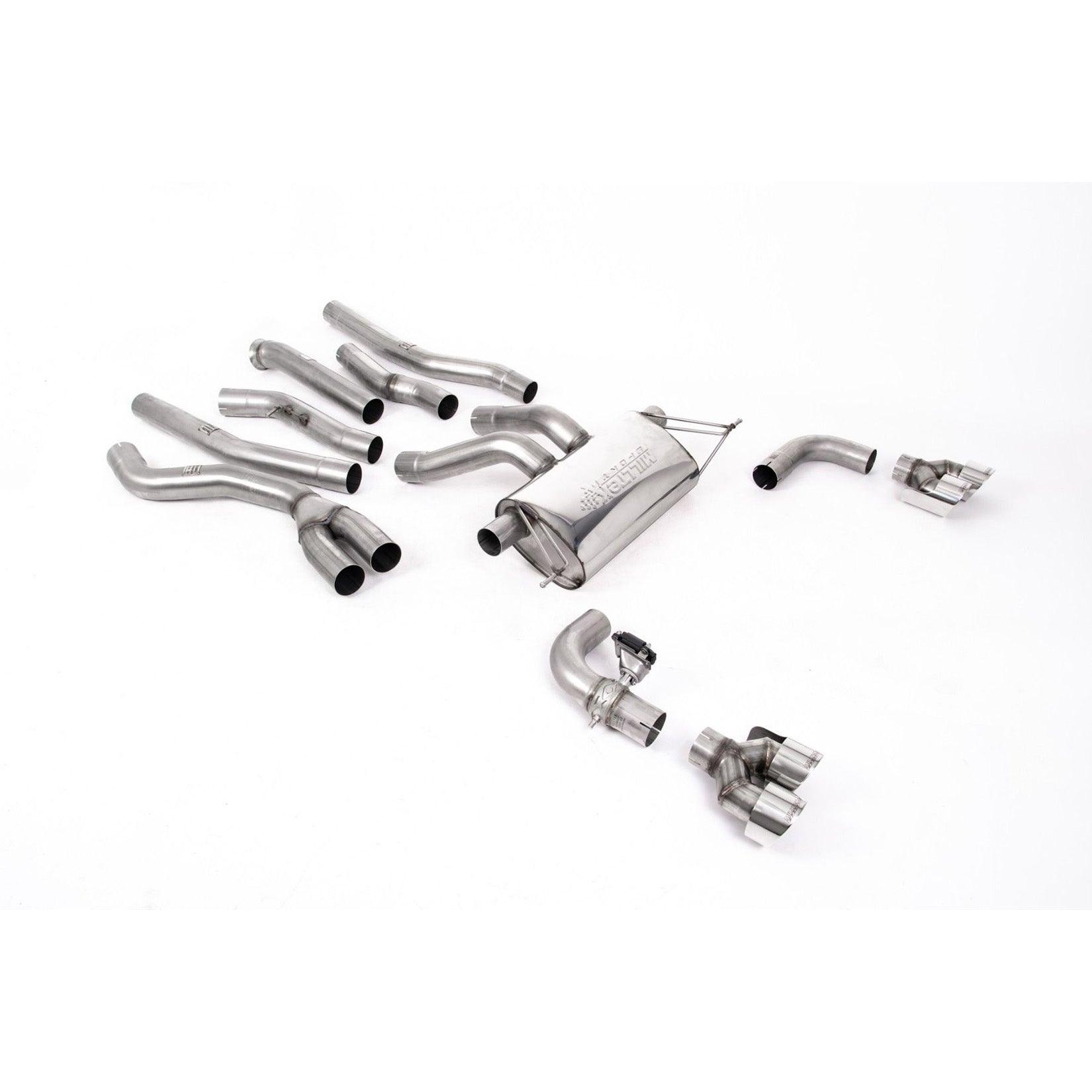 BMW 2 SERIES G42 2021+ M240i X DRIVE - MILLTEK SPORT CAT BACK EXHAUST SYSTEM - RisperStyling