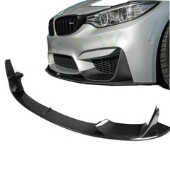 BMW 3 / 4 SERIES F80/F82 M3 M4 - FRONT SPLITTER - IN CARBON LOOK - RisperStyling