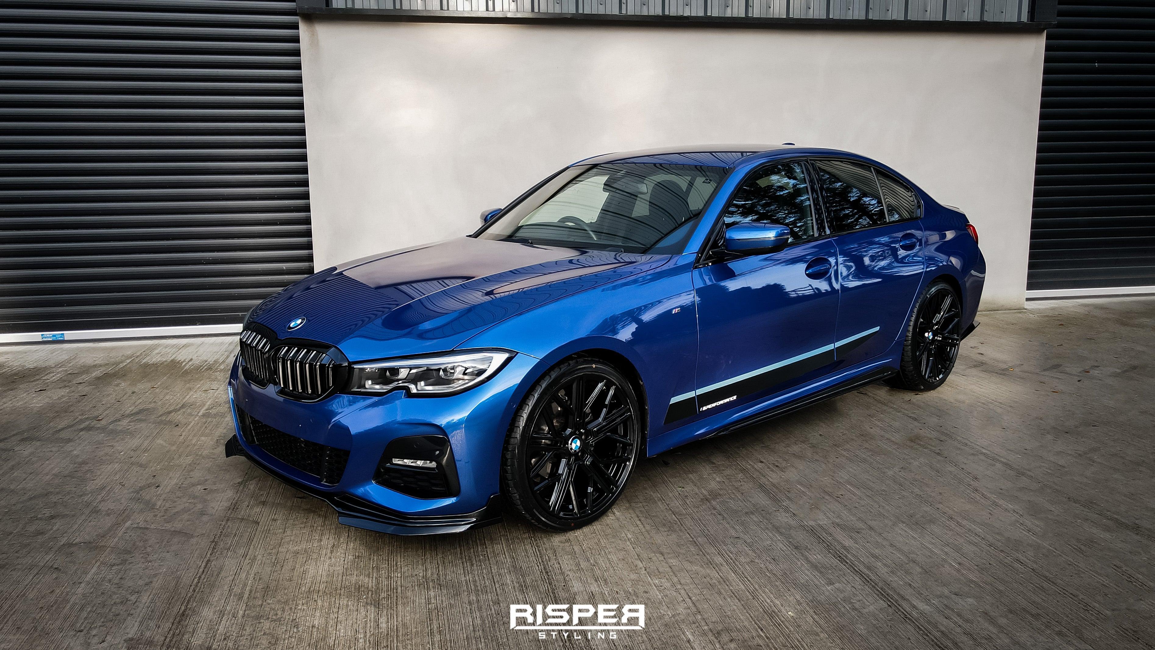 BMW 3 SERIES G20/G21 2018-2021 (pre-lci) FRONT SPLITTER LIP GLOSS