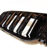 BMW 3 Series G20/G21 2018 - 2021 (pre - lci) M3 Style Front Grill Gloss Black Double Slat